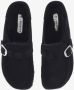 Birkenstock Zwarte Suède Shearling Muiltjes Black Dames - Thumbnail 2