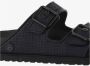 Birkenstock Klassieke Zwarte Sandalen Black Heren - Thumbnail 5