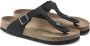 Birkenstock Gizeh BFBC Earthy Vegan Sandalen Narrow bruin zwart - Thumbnail 7