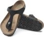 Birkenstock Gizeh BFBC Earthy Vegan Sandalen Narrow bruin zwart - Thumbnail 8