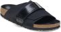 Birkenstock Kyoto Sandalen Zwart Velours Leer Black Dames - Thumbnail 3