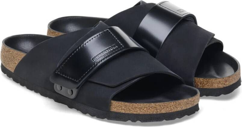 Birkenstock Kyoto Nubuck Sandalen Black Dames