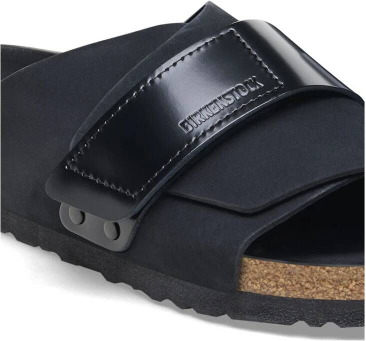 Birkenstock Kyoto Nubuck Sandalen Black Dames