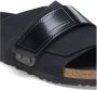 Birkenstock Kyoto Sandalen Zwart Velours Leer Black Dames - Thumbnail 7