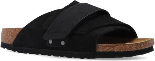 Birkenstock Kyoto Nubuck Sandalen Black Dames