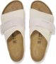 Birkenstock Kyoto Nubuck Suede Sandal White Heren - Thumbnail 12