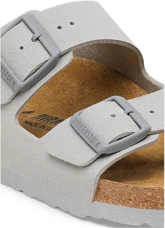 Birkenstock Lichtgrijze Twee-band Sandaal Stijlvolle Toevoeging Gray Heren