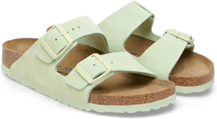 Birkenstock Lime Sandalen Green Dames