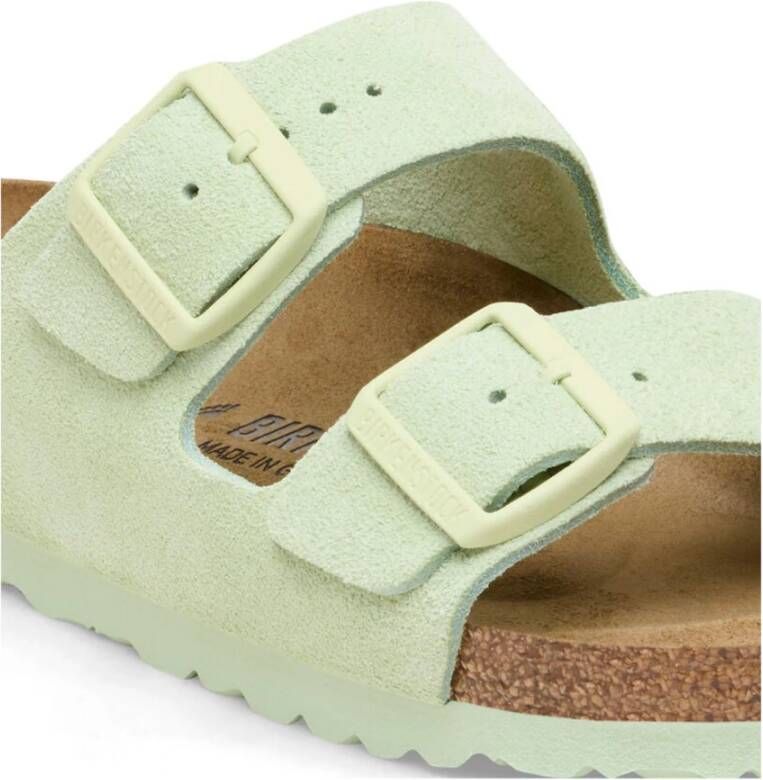 Birkenstock Lime Sandalen Green Dames