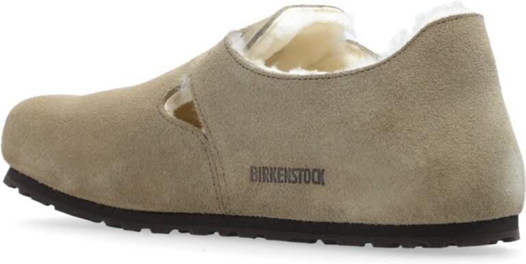 Birkenstock London Shearling Schoenen Gray Dames