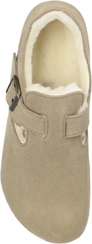 Birkenstock London Shearling Schoenen Gray Dames