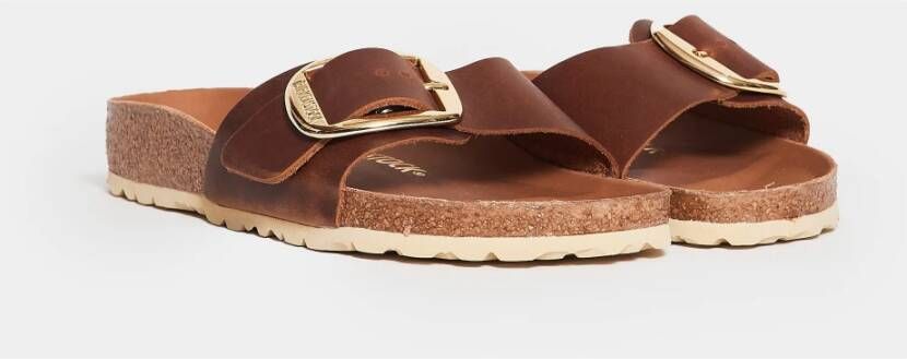 Birkenstock Madrid Big Buckle Sandal Brown Dames