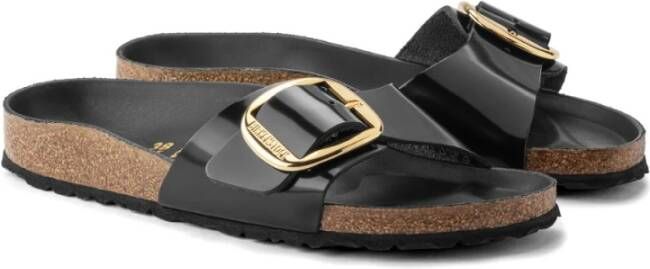 Birkenstock Madrid Big Buckle Sandalen Black Dames