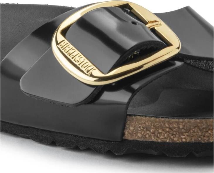 Birkenstock Madrid Big Buckle Sandalen Black Dames