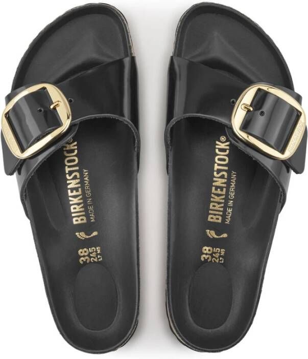 Birkenstock Madrid Big Buckle Sandalen Black Dames