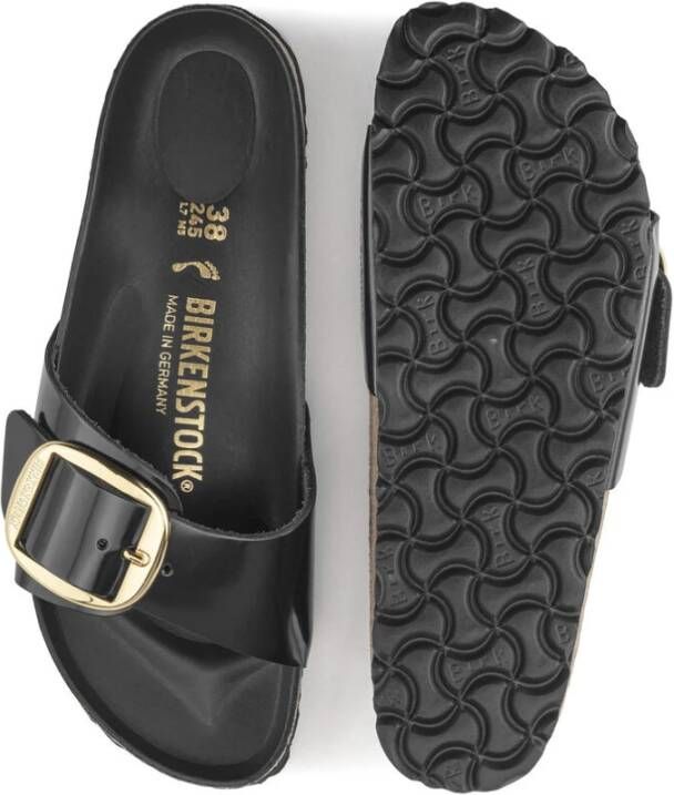 Birkenstock Madrid Big Buckle Sandalen Black Dames