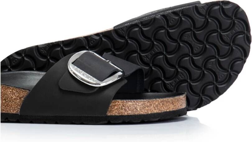 Birkenstock Madrid Big Buckle Sandalen Black Dames