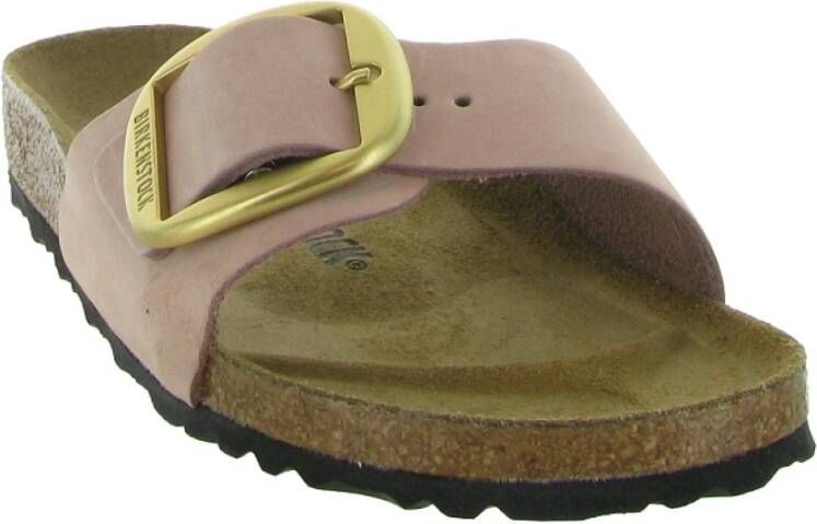 Birkenstock Madrid Big Buckle Sandalen Pink Dames