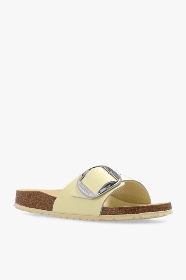 Birkenstock Madrid Big Buckle slides Geel Dames