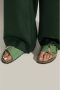 Birkenstock Madrid Big Buckle Slides Green Dames - Thumbnail 3