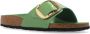 Birkenstock Madrid Big Buckle Slides Green Dames - Thumbnail 5