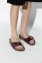 Birkenstock 'Madrid Big Buckle' Slippers Red Dames - Thumbnail 3