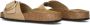 BIRKENSTOCK Slippers Dames Madrid Buckle Nub Slip Maat: 37 Materiaal: Suède Kleur: Zand - Thumbnail 4