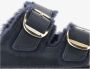 Birkenstock Midnight Leren Sandalen met Gouden Banden Blue Dames - Thumbnail 5