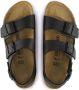 Birkenstock Milano Birko-Flor Sandalen Black Dames - Thumbnail 3