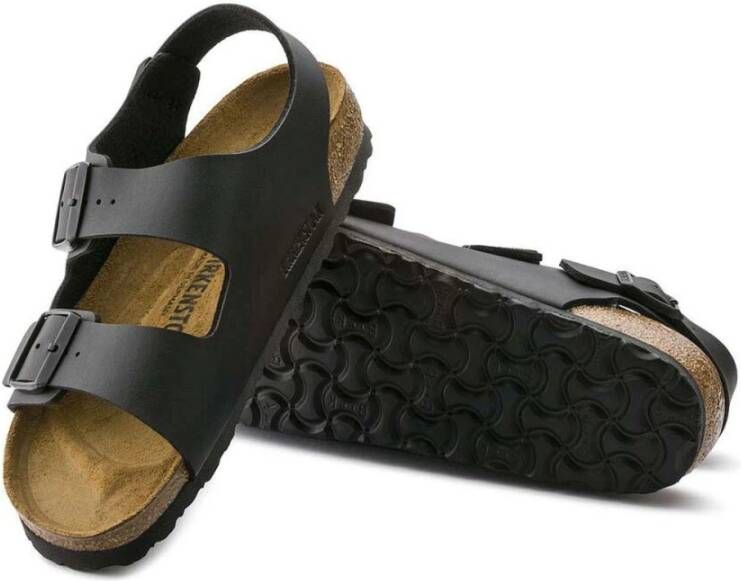 Birkenstock Milano Birko-Flor Sandalen Black Dames