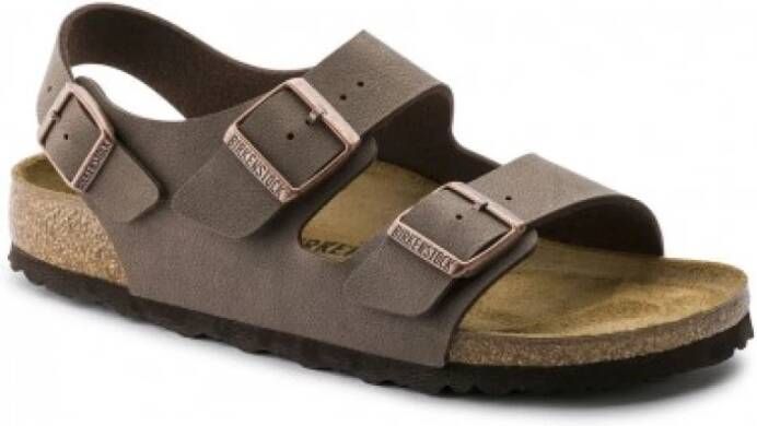 Birkenstock Milano Birko-Flor Sandalen Brown Dames