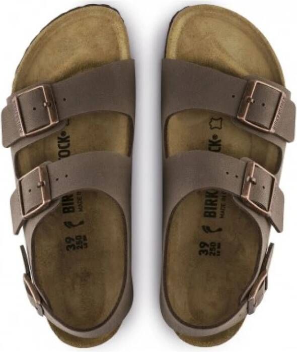 Birkenstock Milano Birko-Flor Sandalen Brown Dames