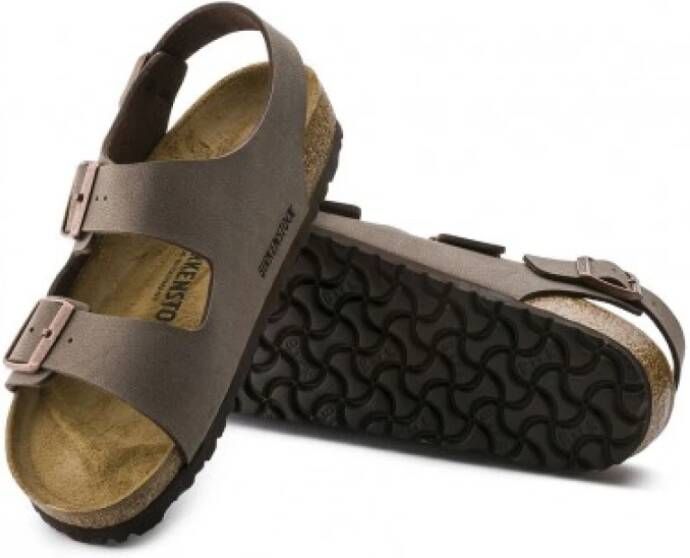 Birkenstock Milano Birko-Flor Sandalen Brown Dames