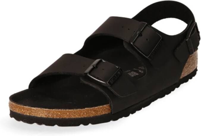 Birkenstock Milano Sandaal Black Heren