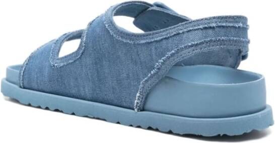 Birkenstock Milano Stijlvolle Sandalen Blue Heren