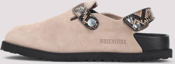 Birkenstock Natural Snake Tokio Slangenklompen Beige Dames