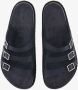 Birkenstock Navy Suède Sandalen Kurk Zool Blue Heren - Thumbnail 2