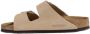 Birkenstock Verstelbare Logo Sandalen Rubberen Zool Beige Dames - Thumbnail 19