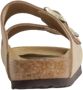 Birkenstock Verstelbare Logo Sandalen Rubberen Zool Beige Dames - Thumbnail 20