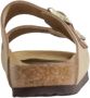 Birkenstock Verstelbare Logo Sandalen Rubberen Zool Beige Dames - Thumbnail 23