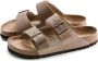 Birkenstock Oiled Tobacco Brown Sandalen Regular Fit Brown Heren - Thumbnail 2