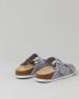 Birkenstock Paarse Glitter Suède Sandaal Purple Dames - Thumbnail 4