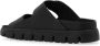 Birkenstock Zwarte Leren Verstelbare Strap Sandalen Black Dames - Thumbnail 23