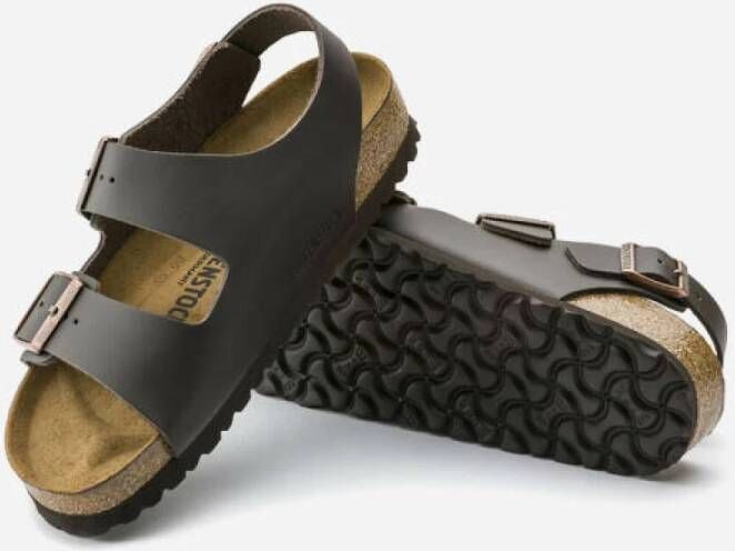 Birkenstock Platte sandalen Bruin Heren