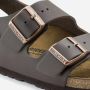 Birkenstock slipper MILANO Dark Brown regular Naturleder Smooth Leather - Thumbnail 8