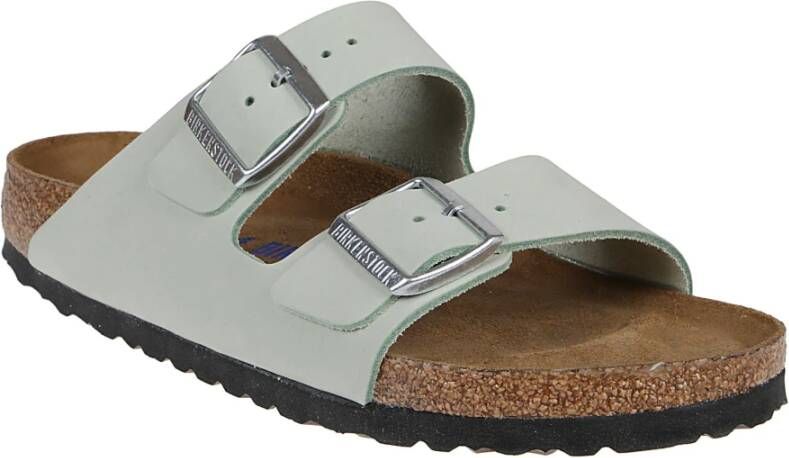 Birkenstock Platte Sandalen Grijs Dames