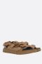 Birkenstock Platte sandalen in lichtbruin nubuck Brown Heren - Thumbnail 2