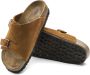 Birkenstock Platte Sandalen Zurich Mink Bruine Moccasin Brown Dames - Thumbnail 4