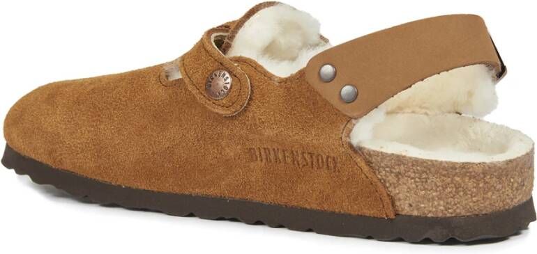 Birkenstock Platte schoenen voor vrouwen Brown Dames