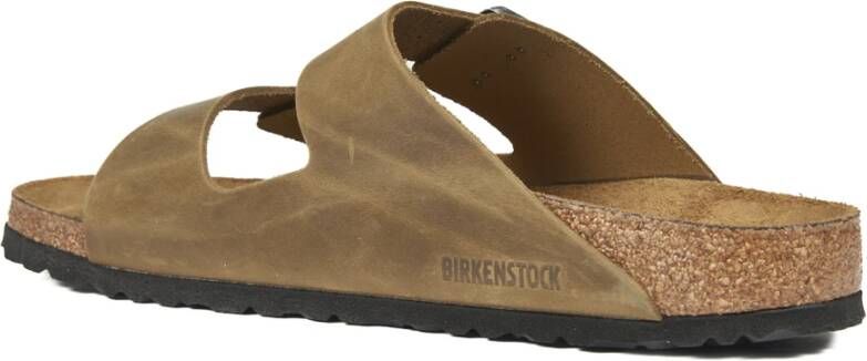 Birkenstock Platte schoenen voor vrouwen Brown Heren